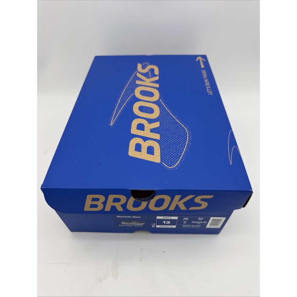 Brooks Glycerin Max Empty Sneaker/ Shoe *Box Only* Size 12 **NO SHOES